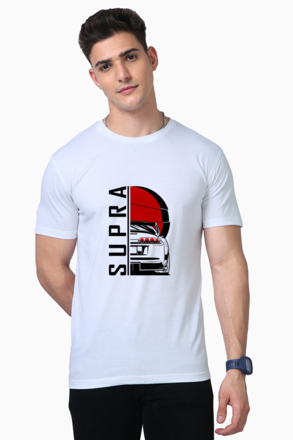Supra Dreams – T-Shirt for Car Lovers Who Bleed Horsepower |  No Sweat, No Stain, No Fade – Built for real-life speed runs. - Image 3