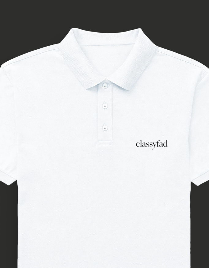 img 75465215d029b7.jpg CLASSYFAD POLO TEE PREMIUM WHITE